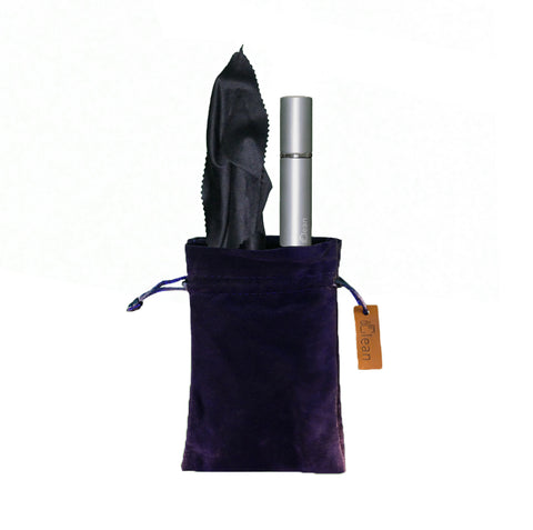 Silberner Spray - Blauer Beutel