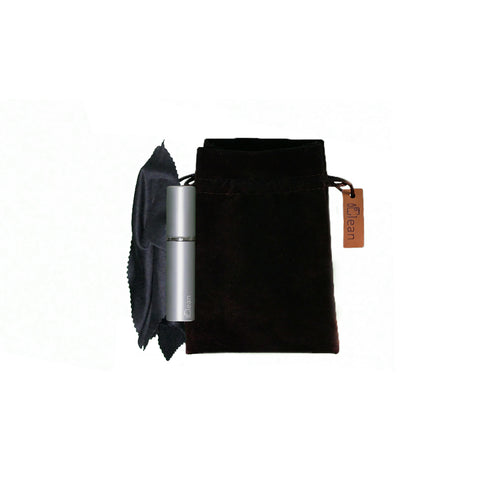 Silberner Spray - Schwarzer Beutel
